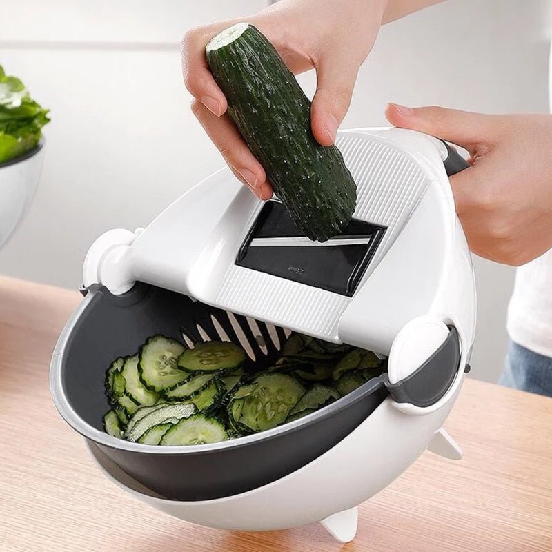 Multifunctional Rotate Vegetable Cutter image 6