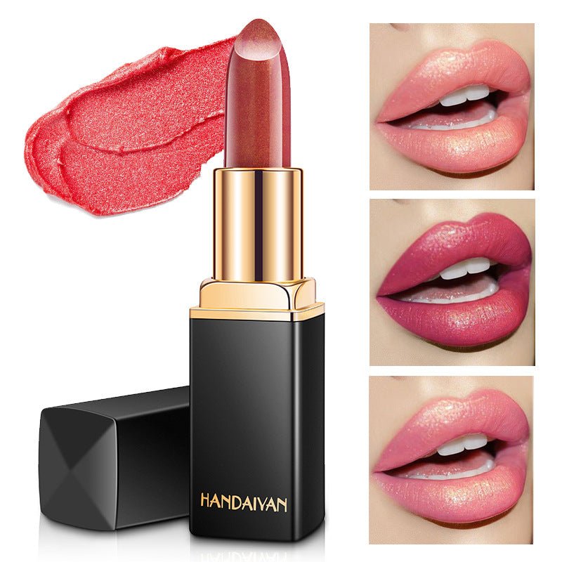 Classy and Professional Waterproof Shimmer Long Lasting Pigment Lipstick Makeup image 1