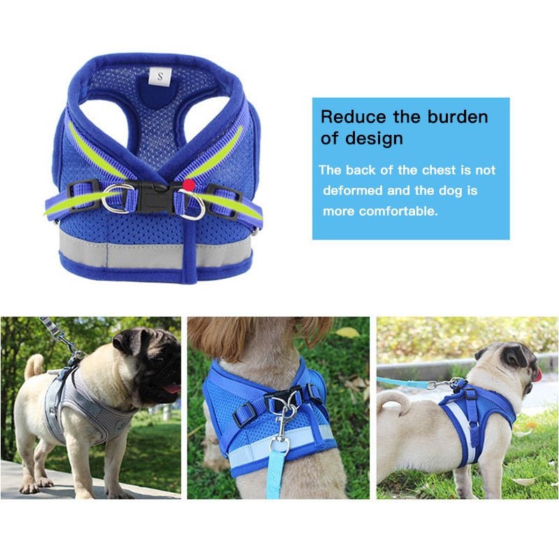 Adjustable Reflective Dog Vest Harness image 2