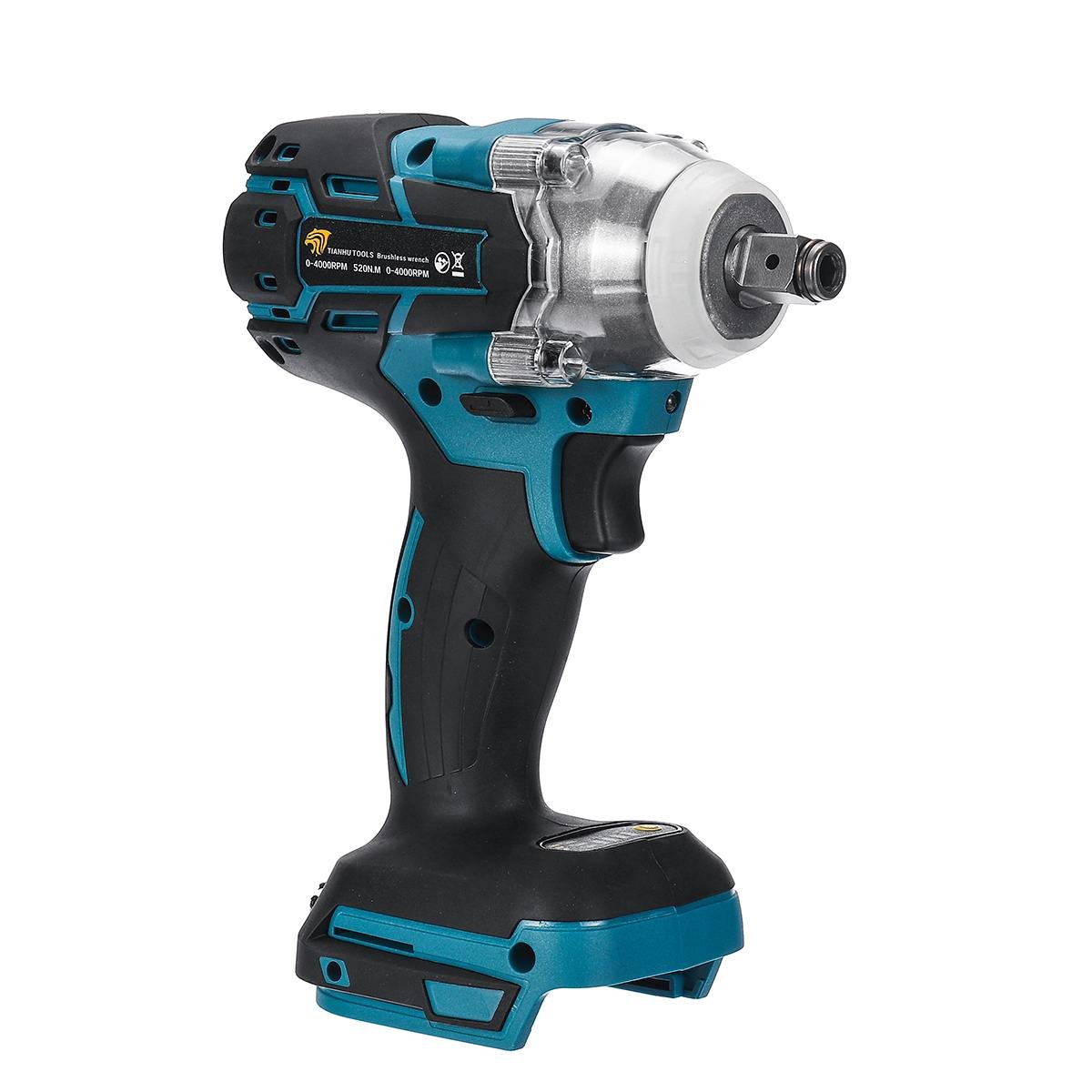 18V Rechargeable Electric Cordless Brushless Impact Wrench Power Tool image 0