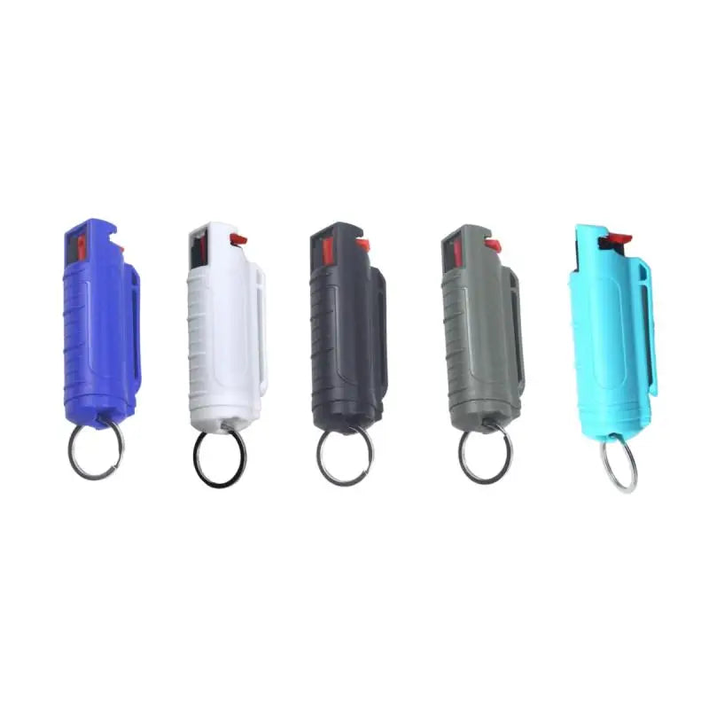 Self-Defense Pepper Spray (20ml) – Compact Plastic Case with Key Ring for Women image 0