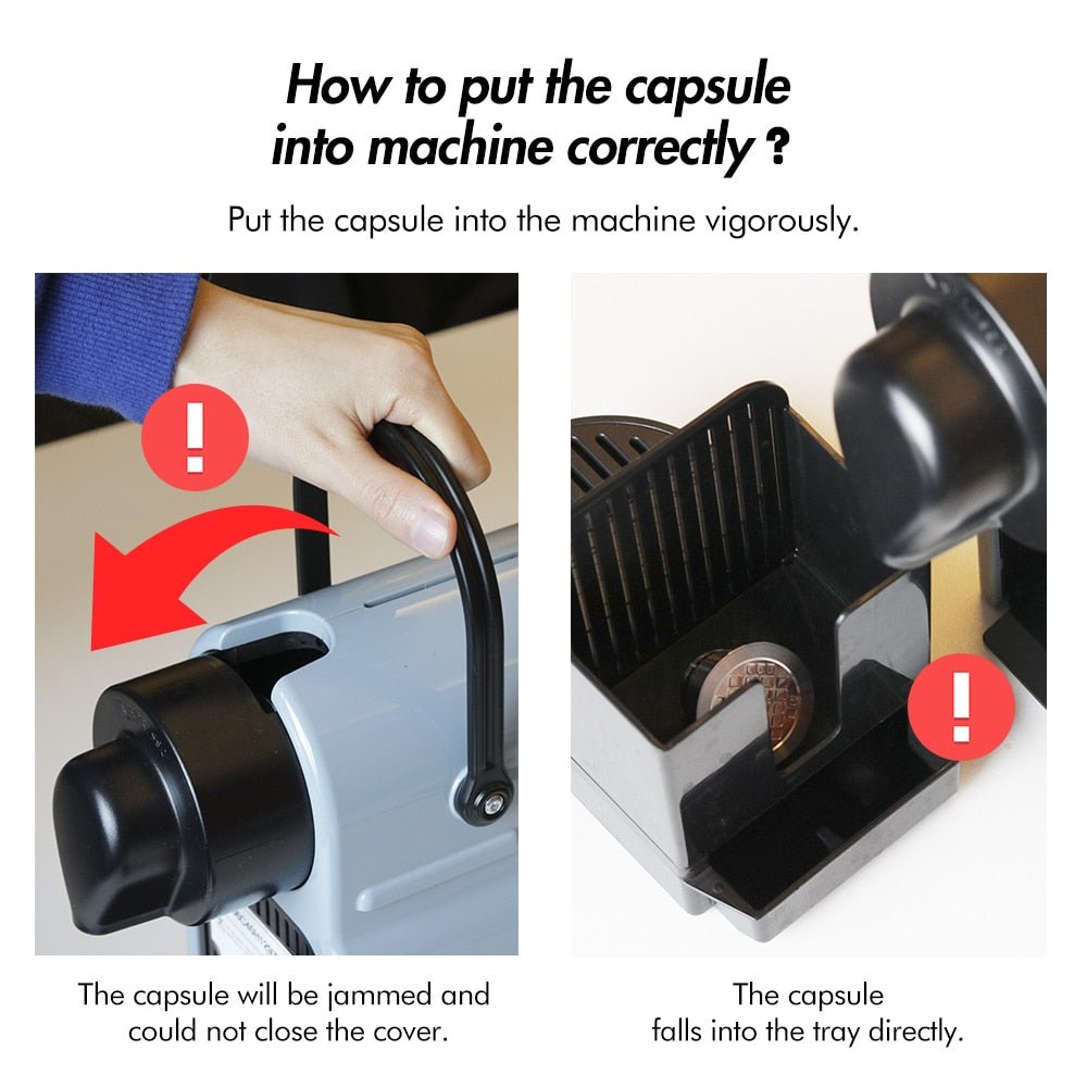 iCafilas Nespresso Reusable Refillable Capsule Pods Compatible With Nespresso Inissia capsula image 38