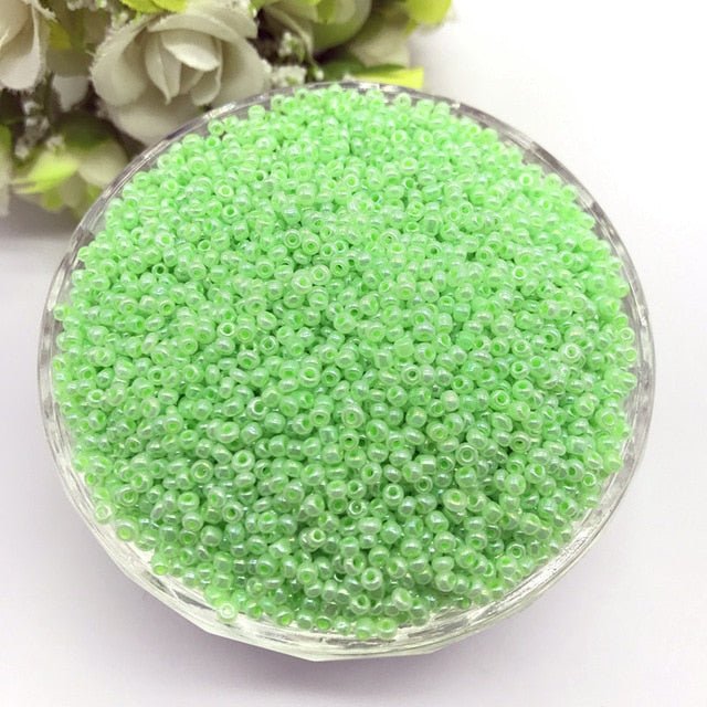 1000pc Czech Glass Seed Beads Accessories for Bracelet and Necklace Jewelry Making - 46 image