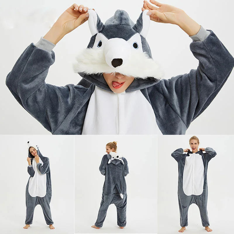 Kigurumi Unicorn Pajamas ‚Äì Kids‚Äô Animal Onesies for Boys & Girls, Warm Winter Homewear image 22