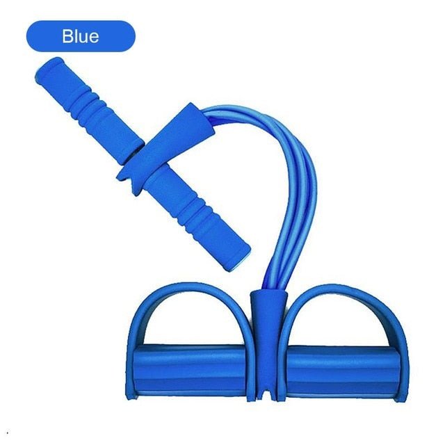 11PCS Stretch Resistance Bands Training Expander Elastic Tube Set image