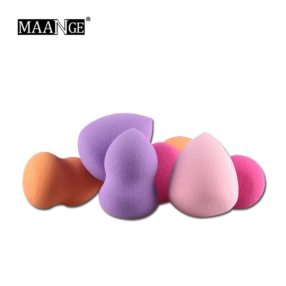 4 Piece/Pack Cosmetic Foundation Puff Beauty Makeup Sponges image 4