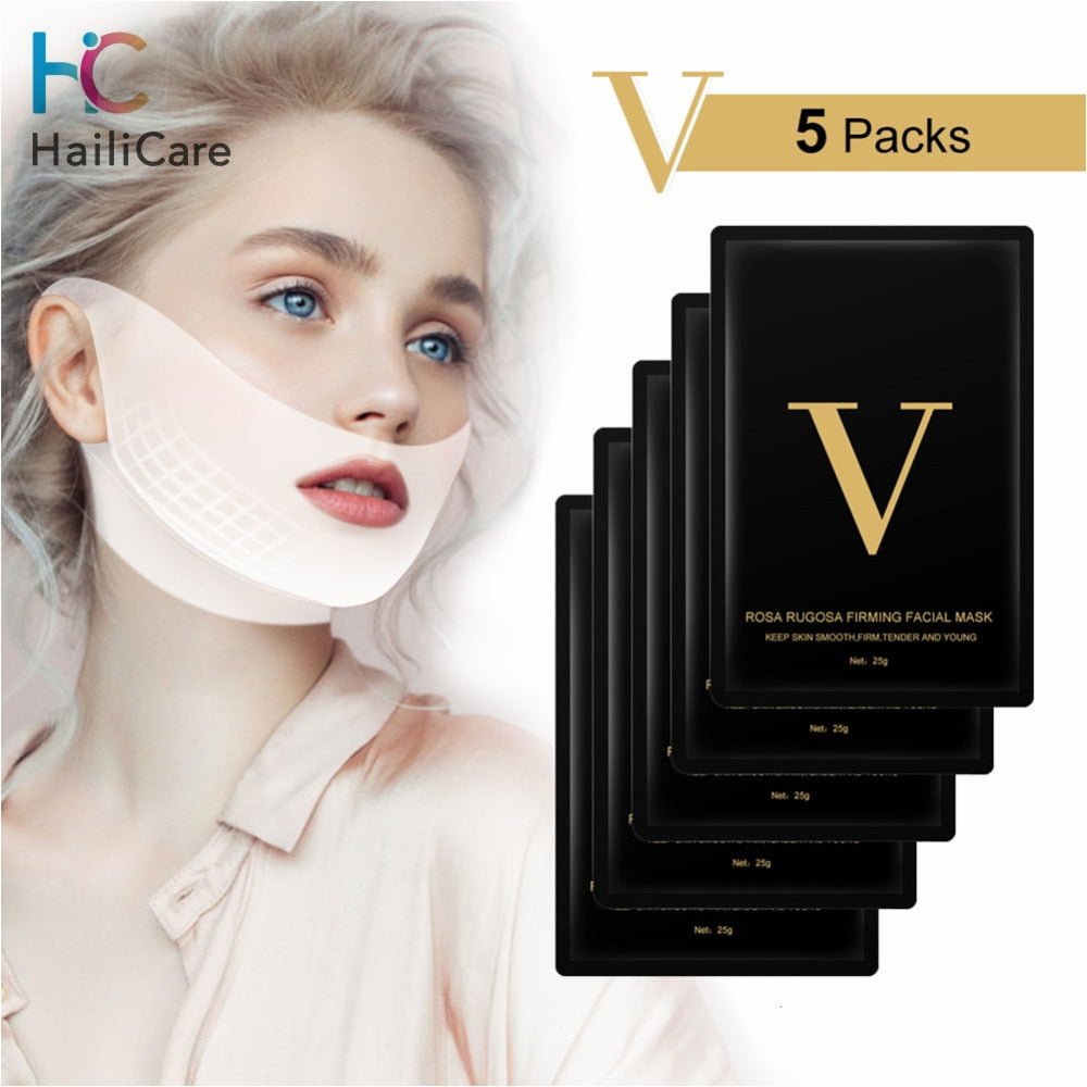 Delicate Thin Face Slimming Bandage | Face Lifting Miracle V Shaped Slimming Mask and Facial Line Remover image 1