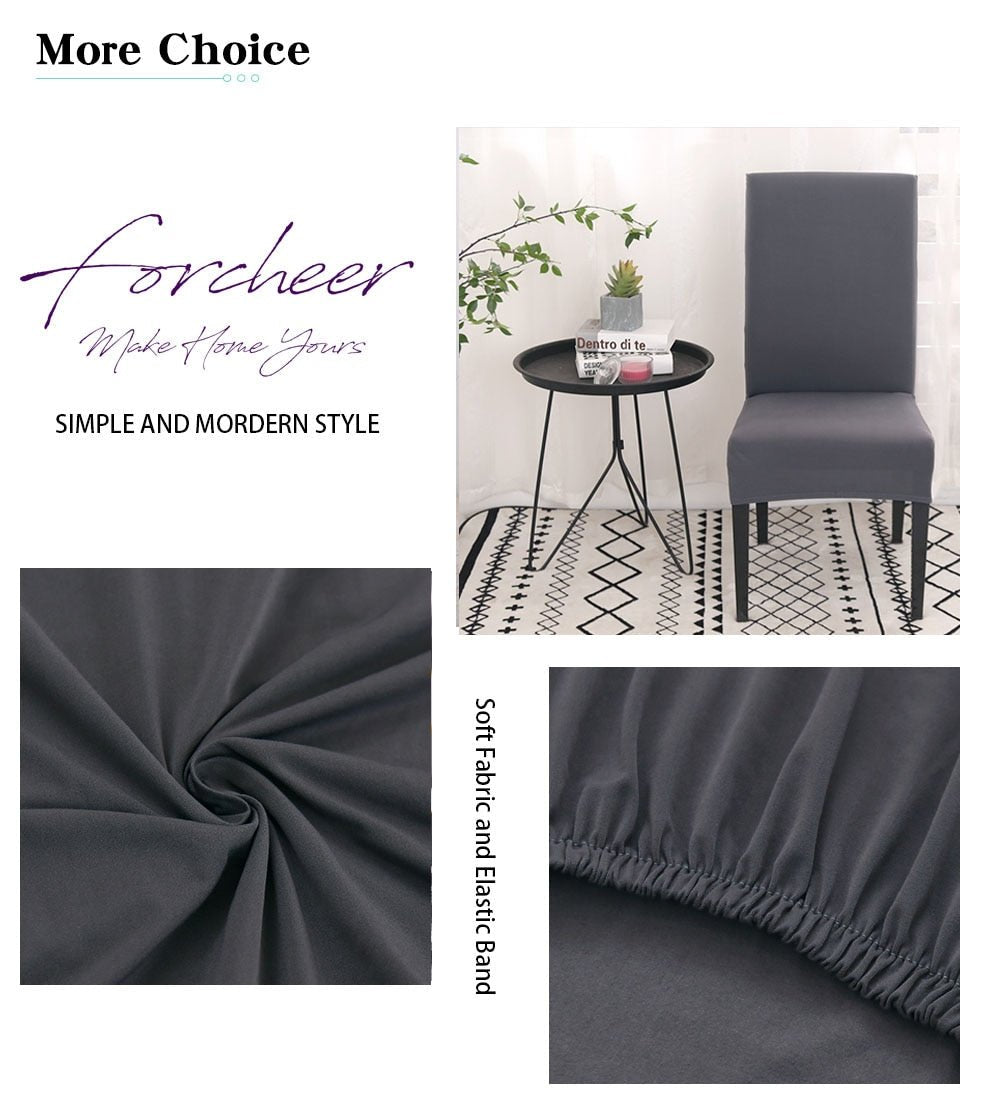 Spandex Desk Chair Seat Slipcovers image 7