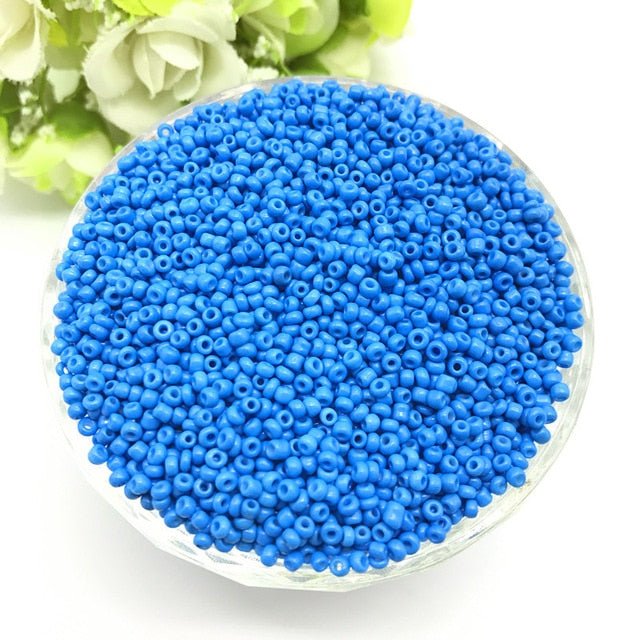 1000pc Czech Glass Seed Beads Accessories for Bracelet and Necklace Jewelry Making - 38 image